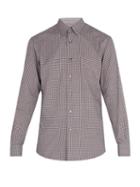 Matchesfashion.com Ermenegildo Zegna - Micro Gingham Cotton Shirt - Mens - Green Multi