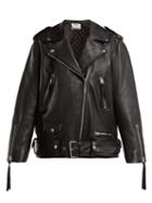 Matchesfashion.com Acne Studios - Leather Biker Jacket - Womens - Black