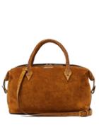 Matchesfashion.com Mtier London - Perriand Medium Suede Weekend Bag - Womens - Tan