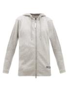 Matchesfashion.com Adidas By Stella Mccartney - Performance Essentials Cotton Blend Sweatshirt - Womens - Grey