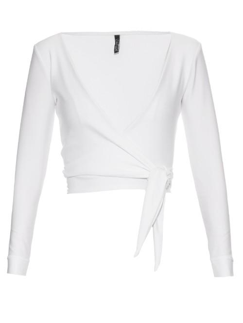 Lisa Marie Fernandez Dree Wrap-front Jersey Top