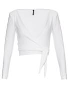 Lisa Marie Fernandez Dree Wrap-front Jersey Top