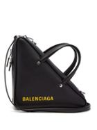 Matchesfashion.com Balenciaga - Triangle Duffle S Cross Body Bag - Womens - Black Yellow