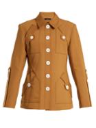 Ellery Starlight Point-collar Wool-blend Jacket
