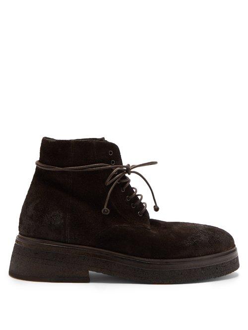 Matchesfashion.com Marsll - Sassacca Suede Boots - Mens - Brown