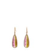 Matchesfashion.com Irene Neuwirth - Watermelon Tourmaline & Diamond Earrings - Womens - Pink