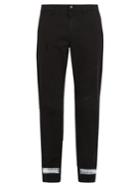 Off-white Diagonal-print Slim-leg Jeans