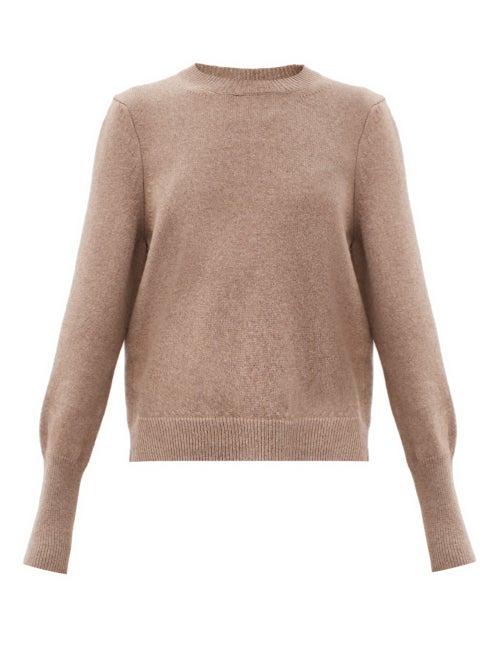 Matchesfashion.com Petar Petrov - Karmea Cashmere Sweater - Womens - Brown