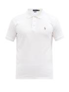 Polo Ralph Lauren - Pony-embroidered Cotton-piqu Polo Shirt - Mens - White