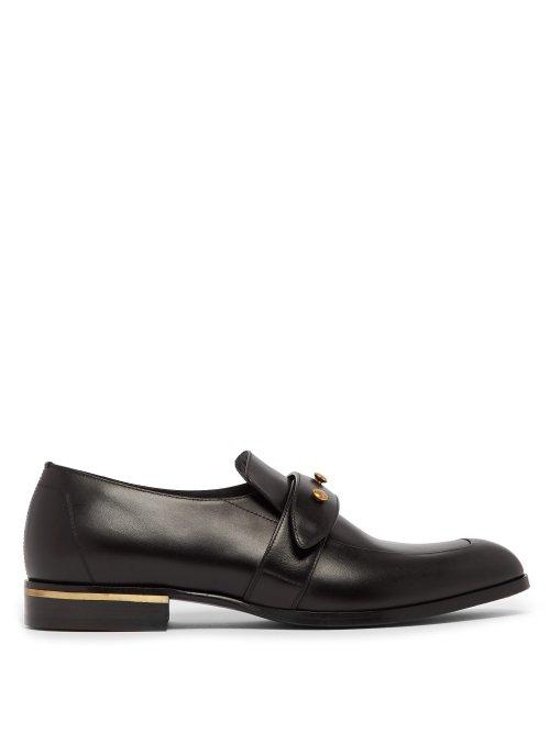 Matchesfashion.com Dunhill - Duke Leather Loafers - Mens - Black
