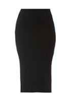 Matchesfashion.com Gauge81 - Telde Stretch-knit Midi Skirt - Womens - Black