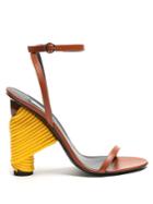 Balenciaga Bistrot Leather High-heel Sandals