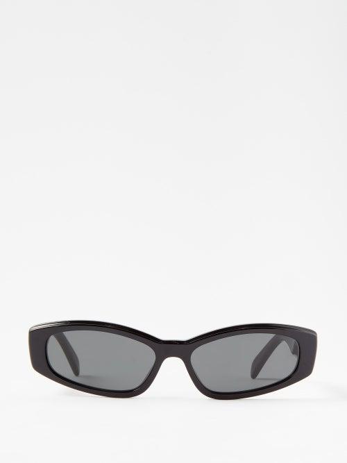 Celine Eyewear - Slim D-frame Acetate Sunglasses - Mens - Black