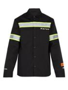 Matchesfashion.com Heron Preston -  Reflective Twill Shirt - Mens - Black