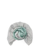 Matchesfashion.com Julia Clancey - Bi Colour Silk Turban Hat - Womens - V626