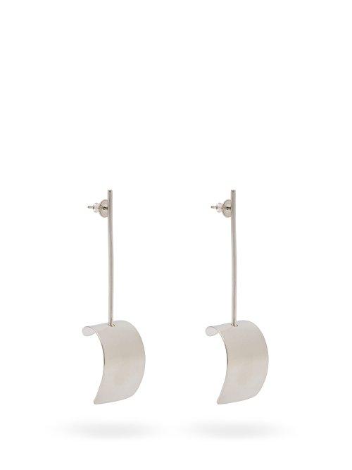 Matchesfashion.com Fay Andrada - Pala Sterling Silver Drop Earrings - Womens - Silver