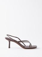 Neous - Shamali 65 Leather Sandals - Womens - Brown