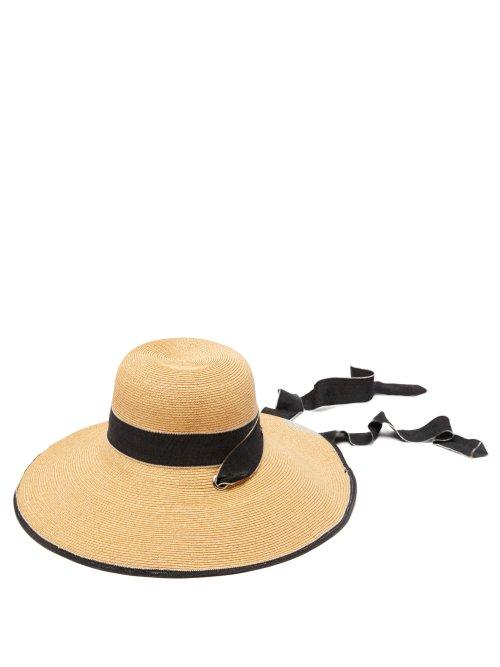 Matchesfashion.com Fil Hats - Arenal Wide Brimmed Straw Hat - Womens - Black