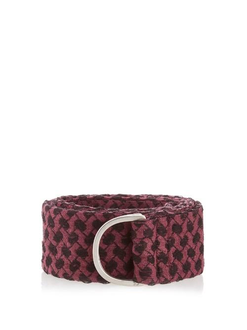 Cecilie Copenhagen Scarf-jacquard Cotton Belt
