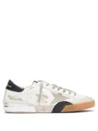 Matchesfashion.com Golden Goose - Superstar Low Top Leather Trainers - Mens - White Multi