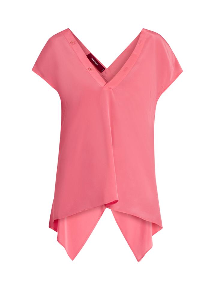 Sies Marjan Darby V-neck Silk Top