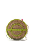 Sophie Anderson Nilsa Circle Toquilla-straw Cross-body Bag