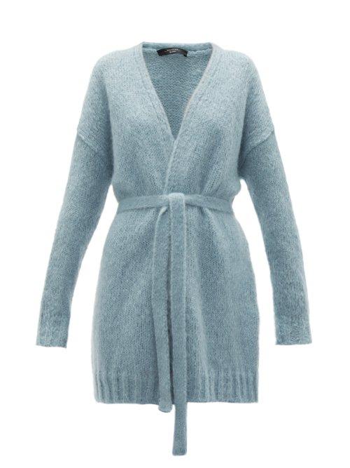 Matchesfashion.com Weekend Max Mara - Omero Cardigan - Womens - Light Blue