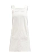 See By Chlo - Denim Pinnafore Dress - Womens - White