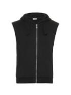 The White Briefs Son Sleeveless Hooded Sweatshirt