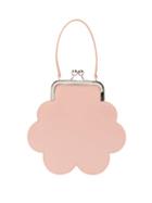 Matchesfashion.com Simone Rocha - Flower Leather Cross Body Bag - Womens - Pink
