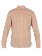 Matchesfashion.com Oliver Spencer - Aston Cotton Blend Shirt - Mens - Pink