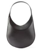 Aesther Ekme - Mini Curved Leather Handbag - Womens - Black