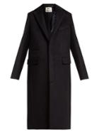 Acne Studios Single-breasted Mohair-blend Coat