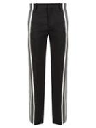 Matchesfashion.com Balenciaga - Side Striped Track Pants - Mens - Black White
