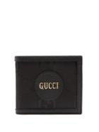 Matchesfashion.com Gucci - Logo-patch Large Gg-canvas Bifold Wallet - Mens - Black