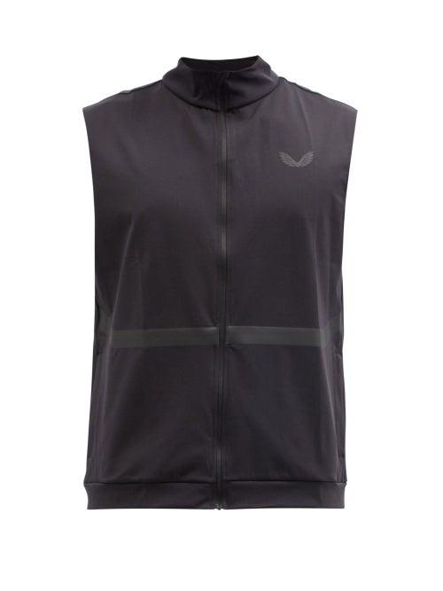 Mens Activewear Castore - Technical Shell Gilet - Mens - Black