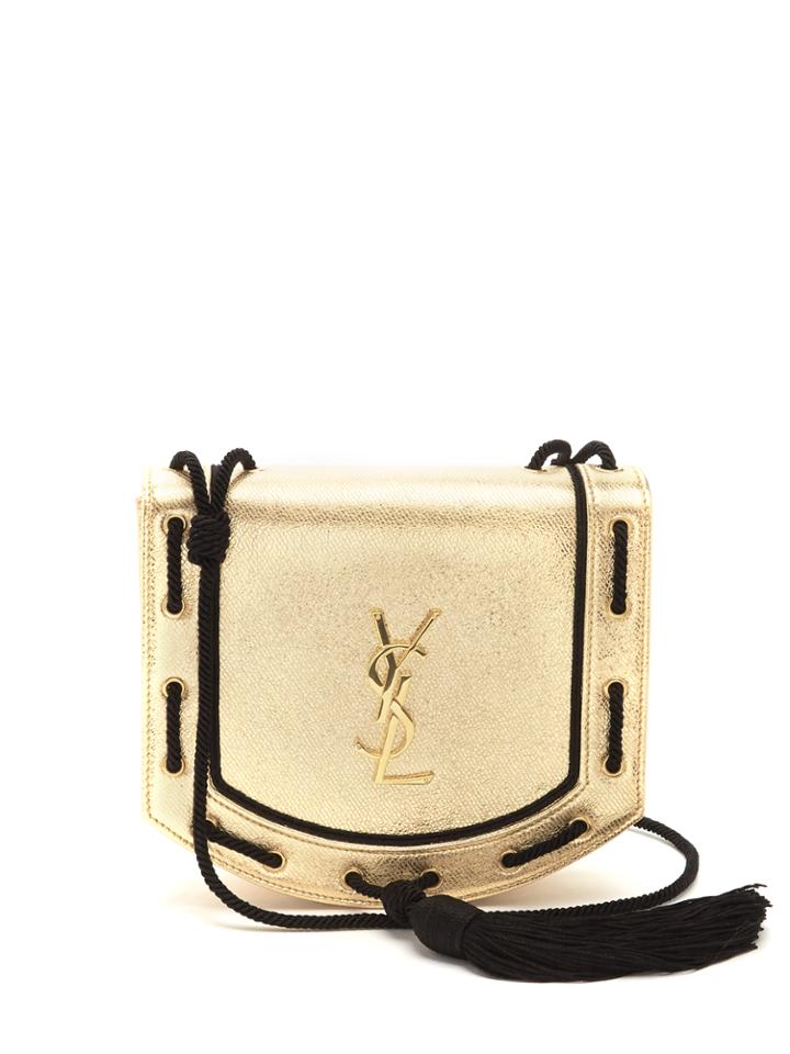 Saint Laurent Monogram Medium Leather Cross-body Bag