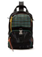 Matchesfashion.com Prada - Single Strap Nylon Backpack - Mens - Multi