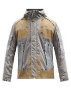 Matchesfashion.com Junya Watanabe - Mystery Ranch Zipped-shell Hooded Jacket - Mens - Grey