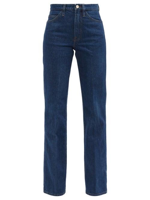 Matchesfashion.com Frame - Le Italien Flare Jeans - Womens - Denim
