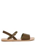 Matchesfashion.com Ancient Greek Sandals - Kaliroi Leather Sandals - Womens - Khaki