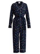 Stella Jean Circle-print Silk-crepe Jumpsuit