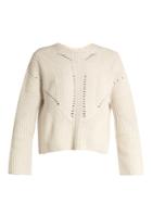 Isabel Marant Grifin Lace-up Back Cotton-blend Sweater