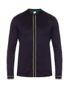 Paul Smith Contrast-piping Cotton Henley Top