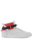 Buscemi 100mm Nubuck High-top Trainers