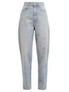 Matchesfashion.com Isabel Marant Toile - Corsey High Rise Light Wash Jeans - Womens - Light Blue