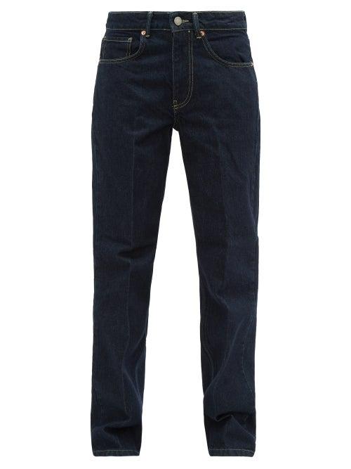 Matchesfashion.com Raey - Push Straight Leg Jeans - Womens - Indigo