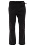 Matchesfashion.com Gramicci - Nn-pants Cotton-blend Twill Trousers - Mens - Black