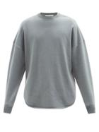 Extreme Cashmere - No.53 Hop Stretch-cashmere Sweater - Mens - Light Blue