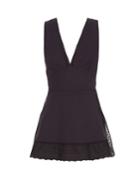 Stella Mccartney Amanda Broderie-anglaise Cotton-blend Top